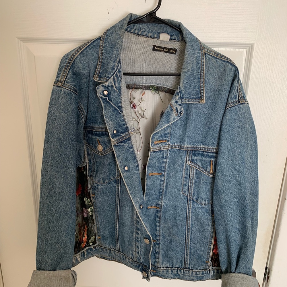 Tipsy and Trendy Jean jacket!